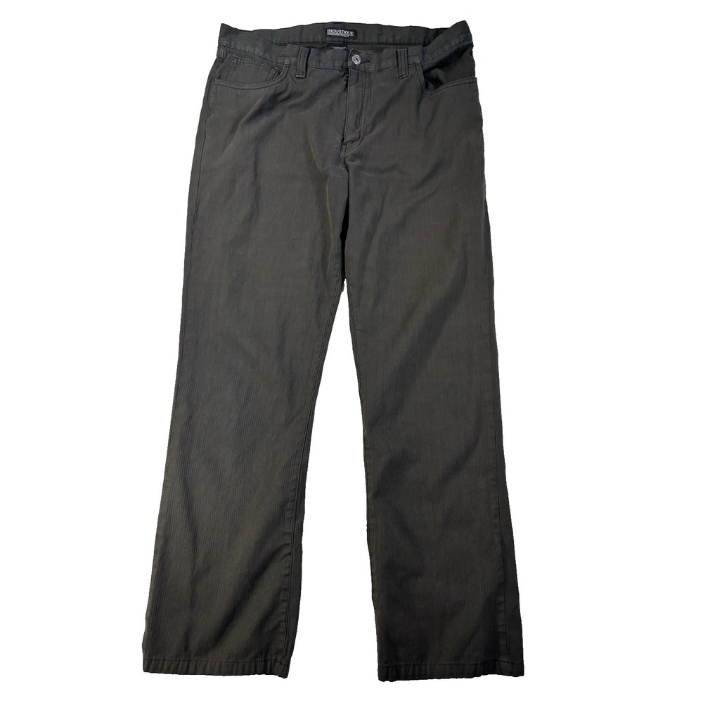 Industry Union Made Product Men's 36 Lightweight Black Workwear Casual‎ Pants